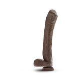 Dr. Skin - Mr. Ed 13in Dildo with Suction Cup - Chocolate